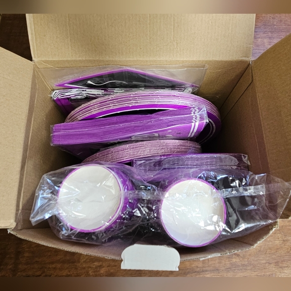 NIB Graduation Party supplies 24 place setting Purple - Picture 2 of 4